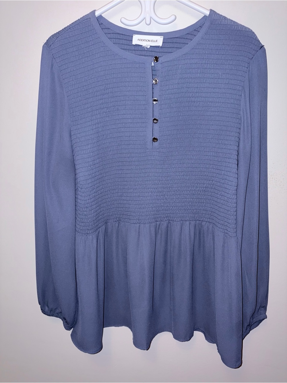 Addition Elle Dusty Blue Blouse